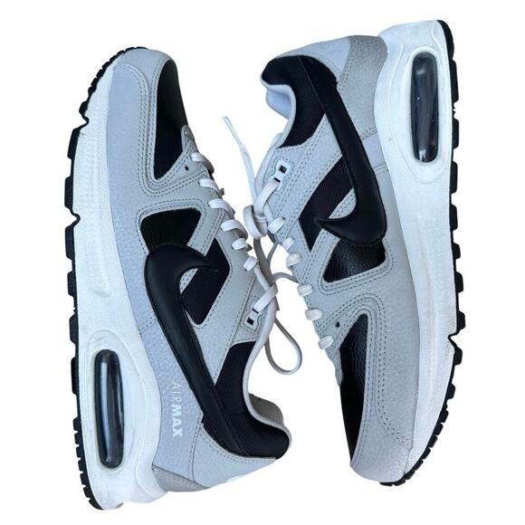 Women’s Nike Air Max Command Premium Black Gray Casual Shoes Size 9.5 718896 - Picture 4 of 8